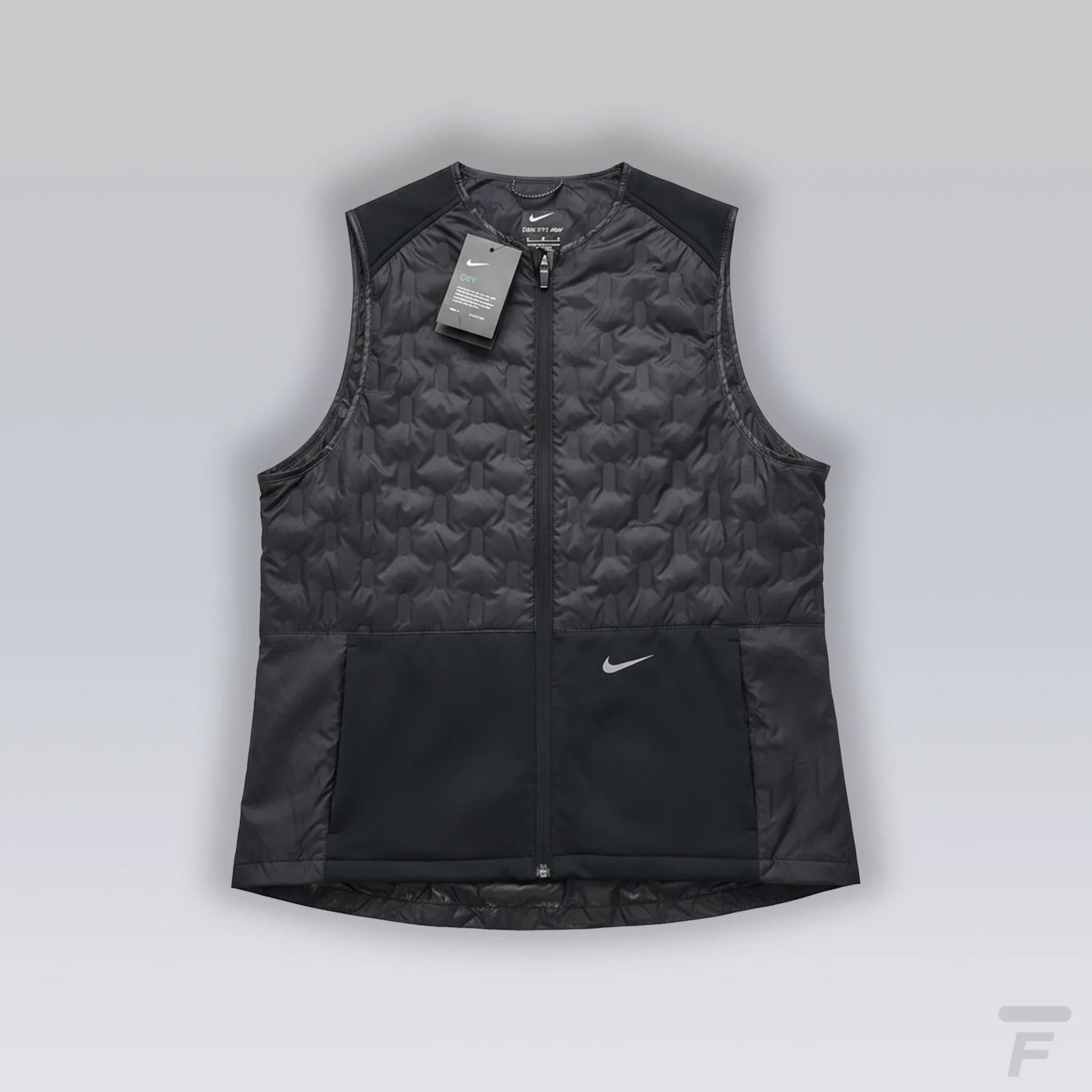 Veste Sans Manche Running Therma Fit Noir