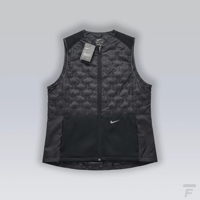 Veste Sans Manche Running Therma Fit Noir