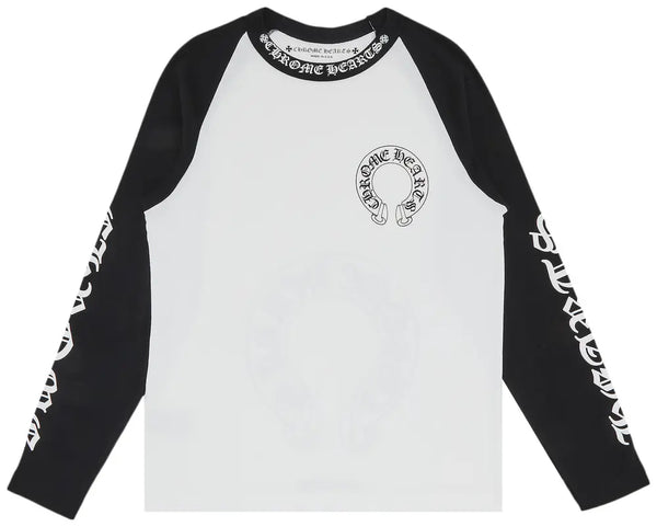 T-Shirt Manche Longue Chrome Heart Noir