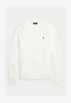 Pull Ralph Lauren En Laine Blanc