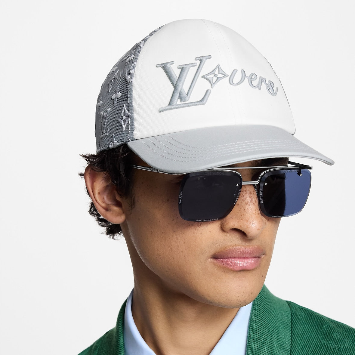 Casquette en mesh LV Vers