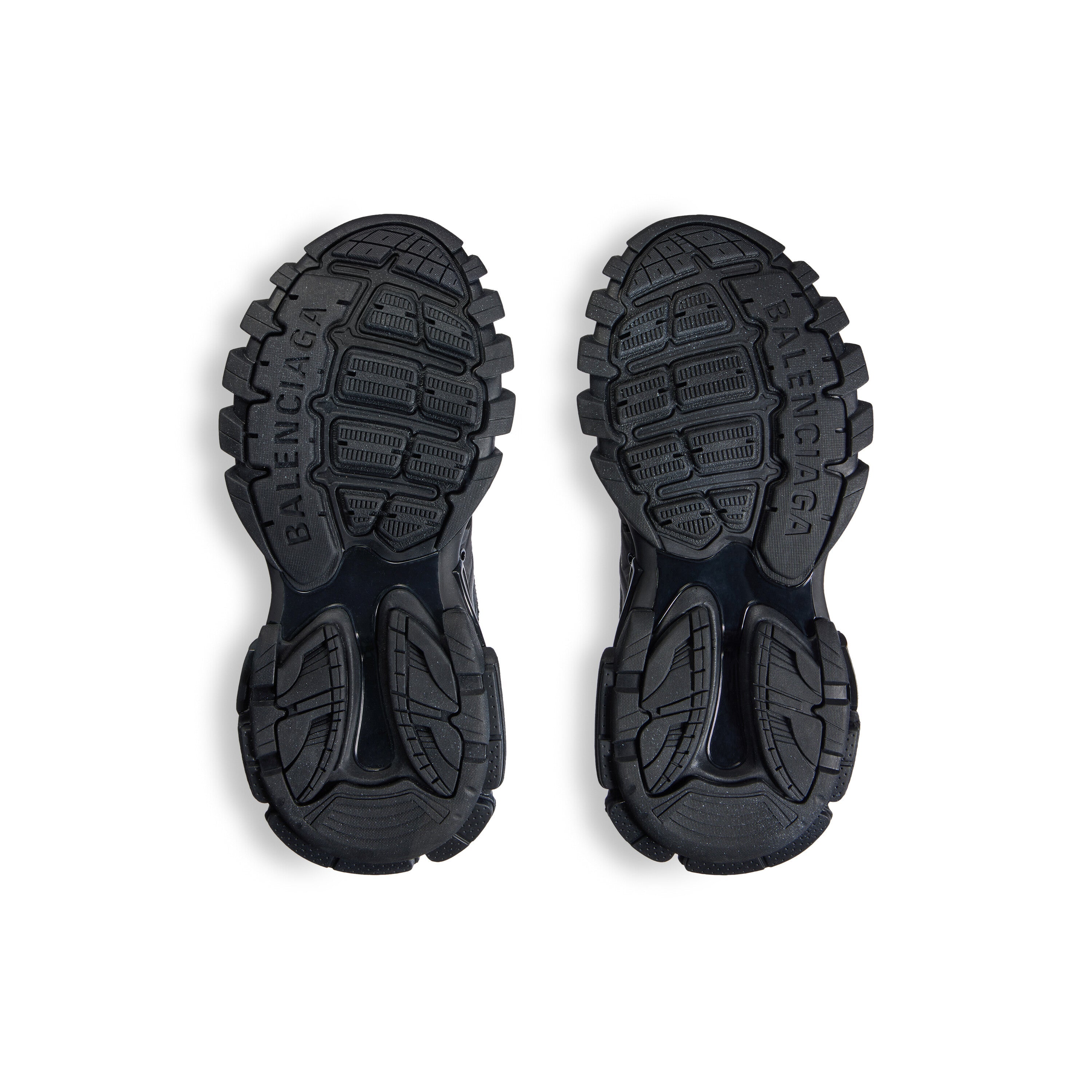 Balanciaga Track Noir Avec Logo Blanc