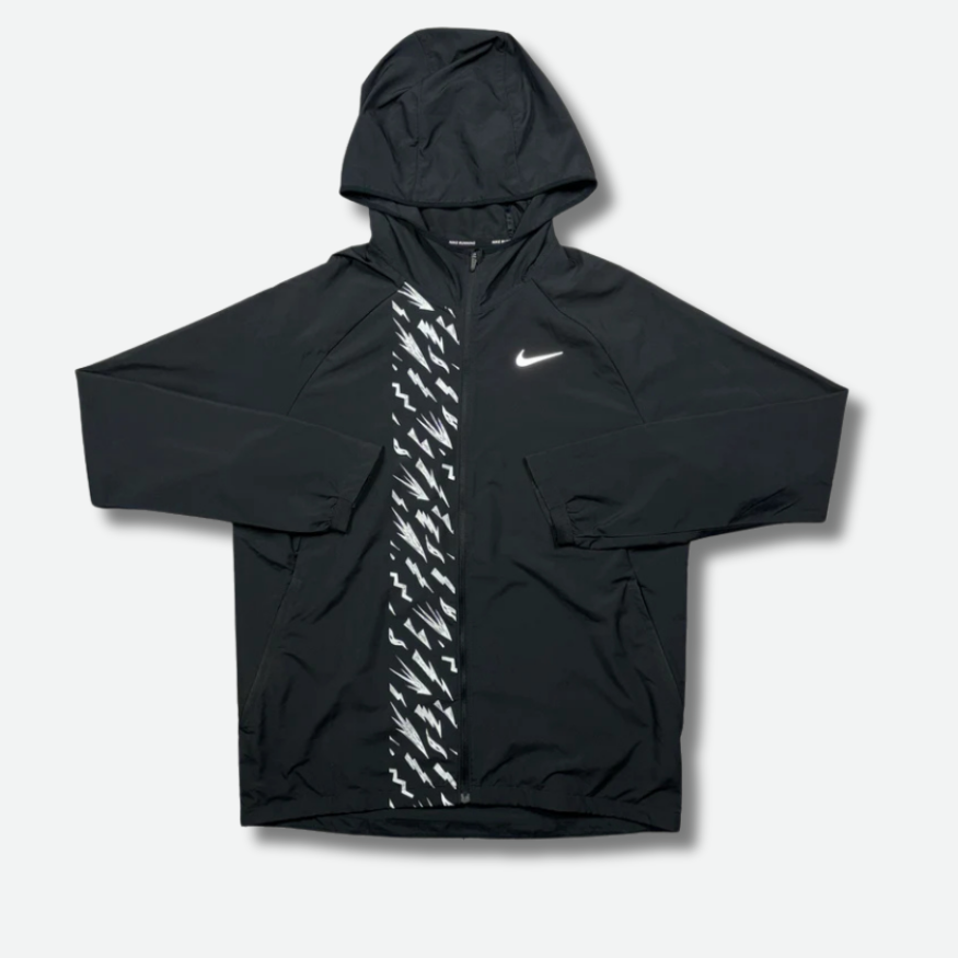 Ensemble survêtement running Noir et blanc