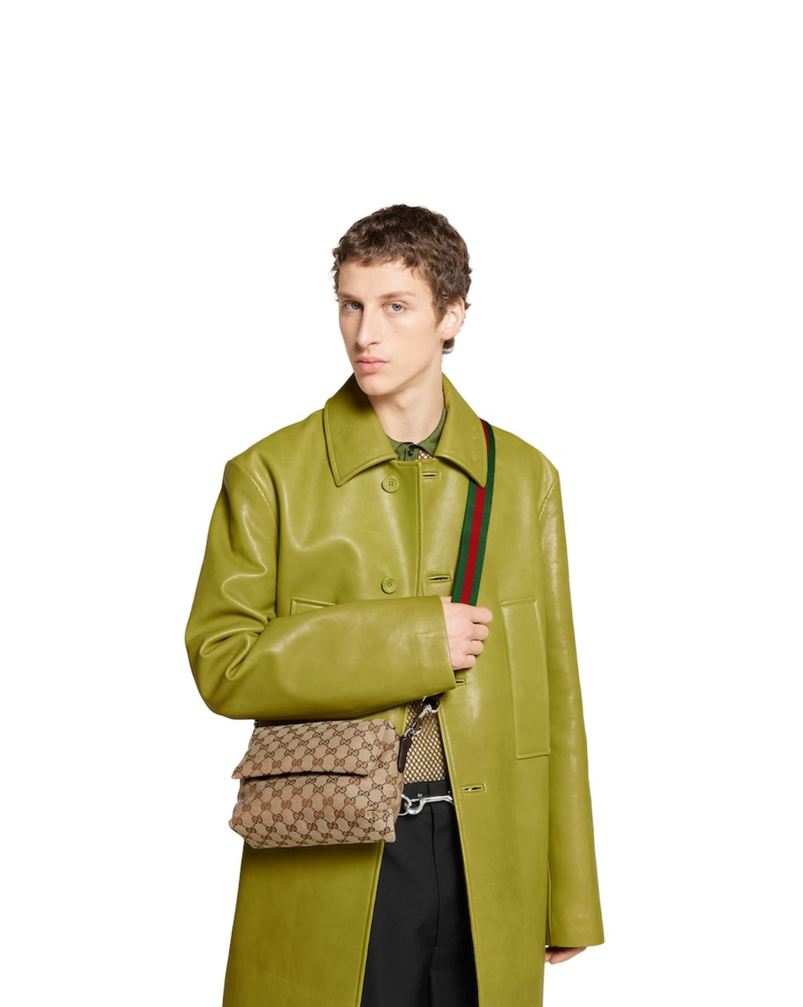 Sac à bandoulière en toile GG petit format - #2