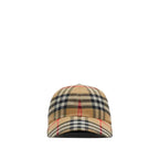 Casquette de baseball en coton mélangé Check