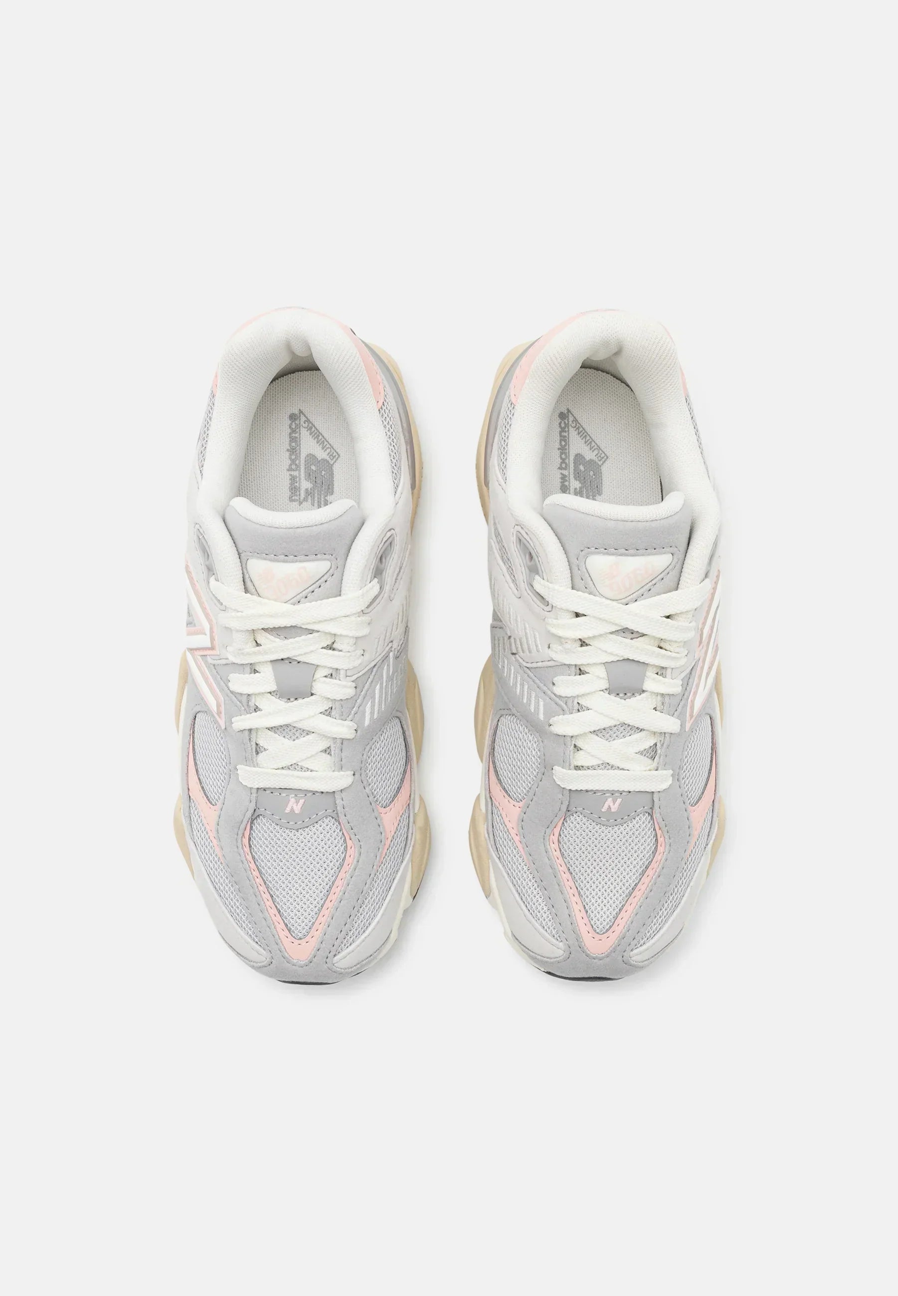 New Balance 9060 Gris Et Rose