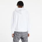 Sweat zippé CDG Avec Capuche Blanc