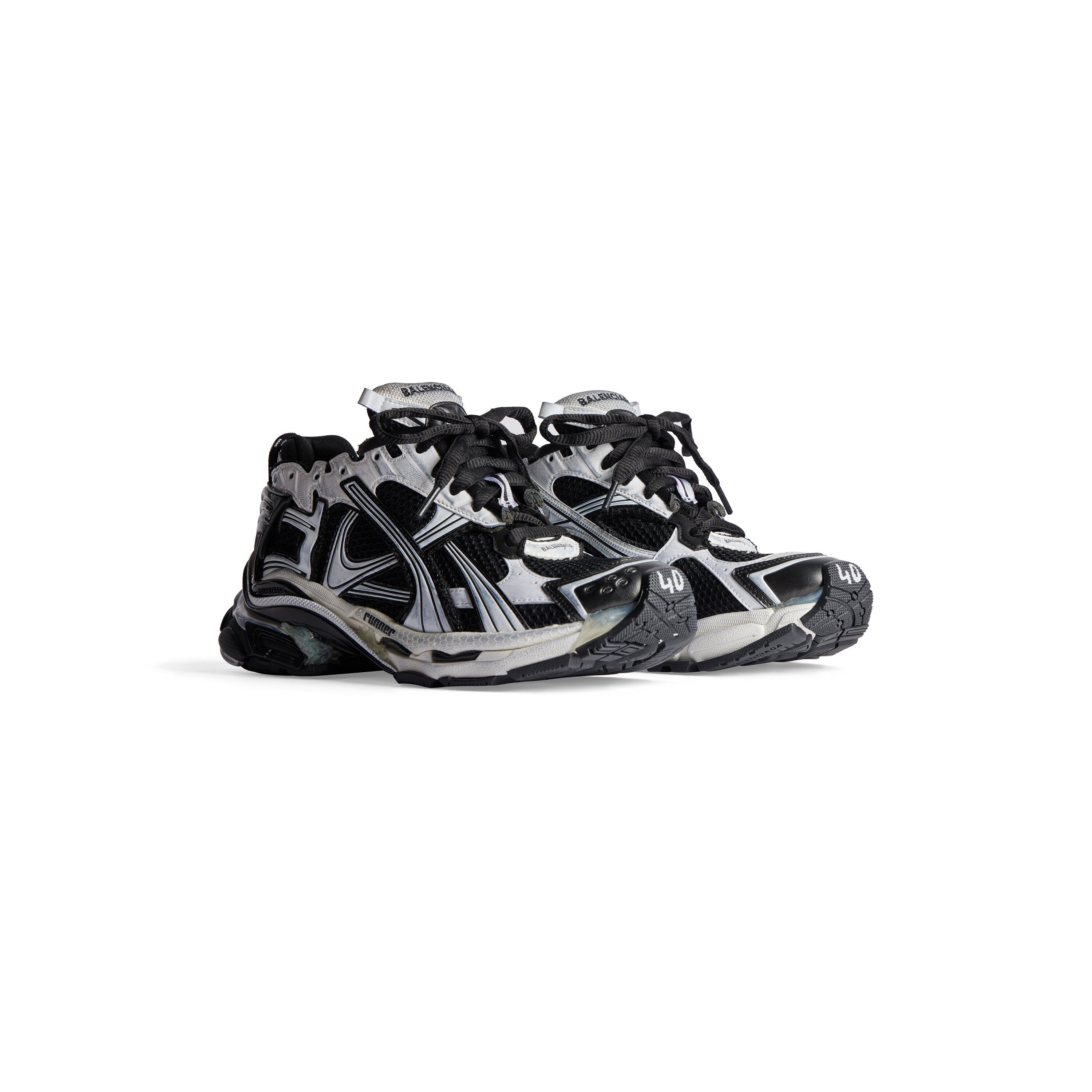 Balanciaga Runner Noir Et Blanc