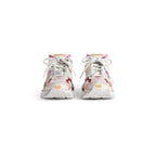 Balanciaga Runner Blanc Orange Rose Et Rouge