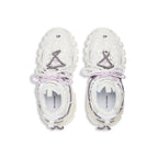 Balanciaga Track Blanc Avec Laces Blanche et Lilas