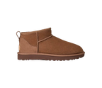 UGG Femme Botte Classic Ultra Mini Marron