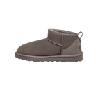 UGG Femme Botte Classic Ultra Mini Gris