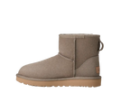 Femme Botte Classic Mini II Gris Galet