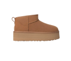 UGG Botte Classic Ultra Mini à plateforme  Marron
