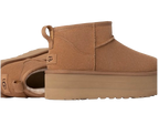 UGG Botte Classic Ultra Mini à plateforme  Marron