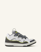 Lanvin Curb Gris Et Vert
