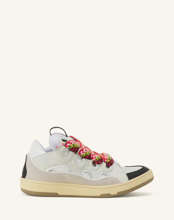 Lanvin Curb Blanc Et Multicolore