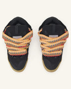 Lanvin Curb Noir Et Multicolore