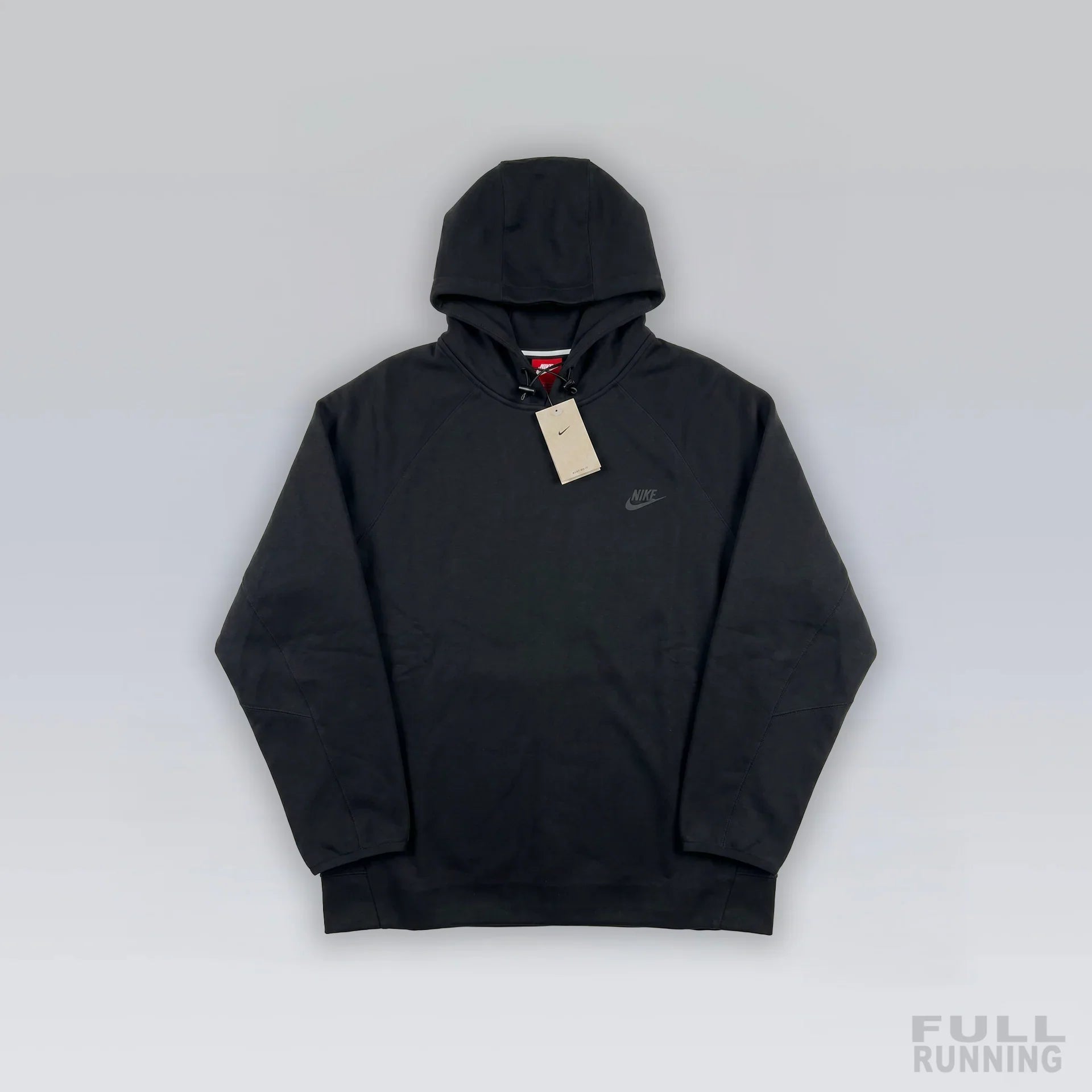 Pull Tech Fleece avec Capuche Noir