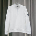 Gilet C.P Company Zip Quarter Blanc