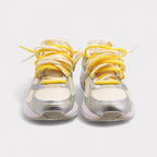 GEL-1130 Silver Yellow - Double Laces
