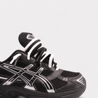 GEL-1130 Black Pure Silver - Double Laces (GS)