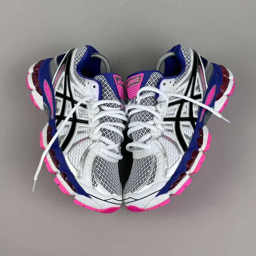 Asics Gel Nimbus Blanc Et Rose