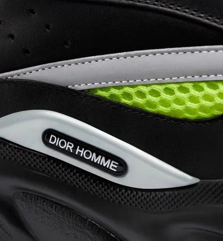 Dior B22 Noir & Jaune Fluo