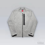 Sweat Zippé Tech Fleece "Aviateur" Gris