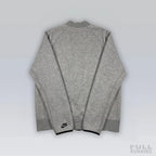 Sweat Zippé Tech Fleece "Aviateur" Gris