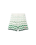 Wavy Gradient Crochet Shorts - Casablanca (2)