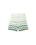 Wavy Gradient Crochet Shorts - Casablanca (2)