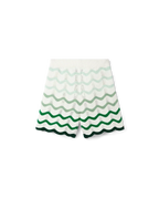 Wavy Gradient Crochet Shorts - Casablanca (2)