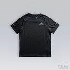 T-shirt Trail Réfléchissant Noir