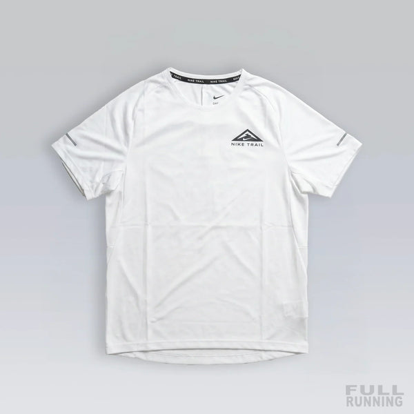 T-shirt Trail Réfléchissant Blanc