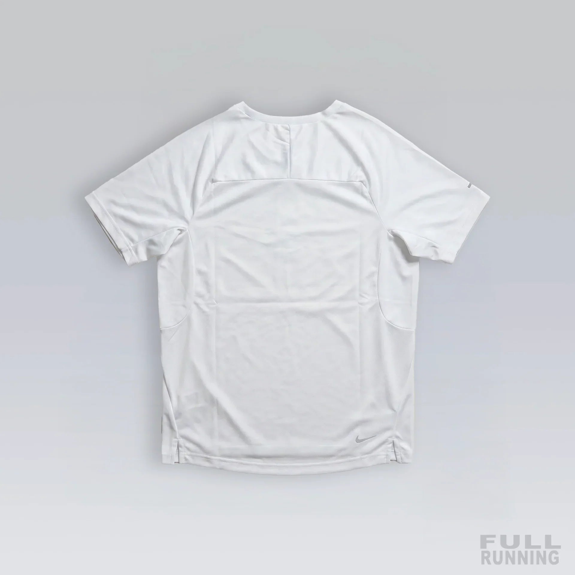 T-shirt Trail Réfléchissant Blanc