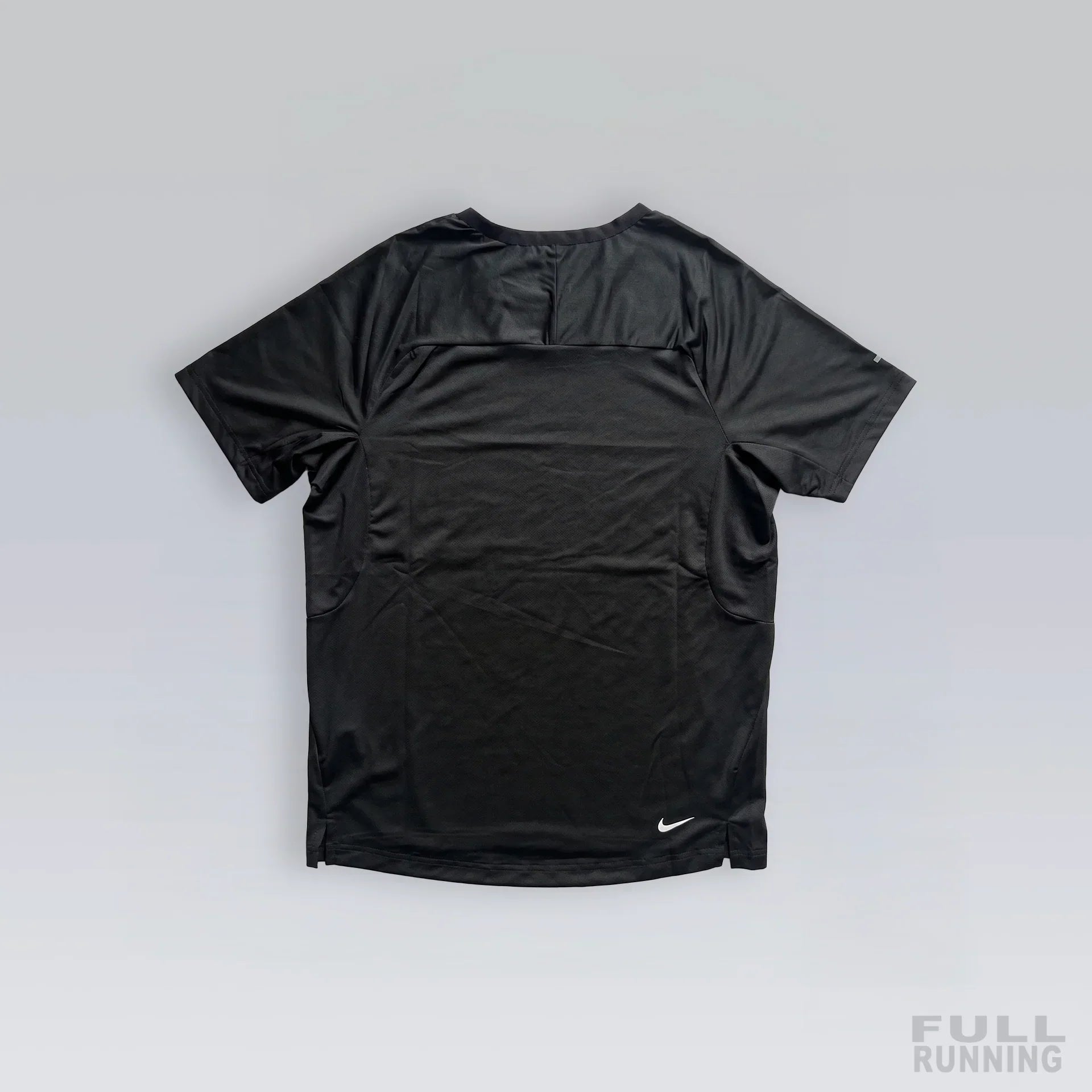 T-shirt Trail Réfléchissant Noir