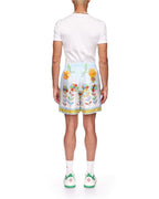 Yoruba Flowers Silk Shorts