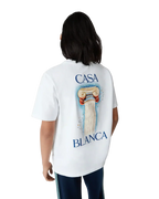 T-Shirt Casablanca La Colonne Blanc