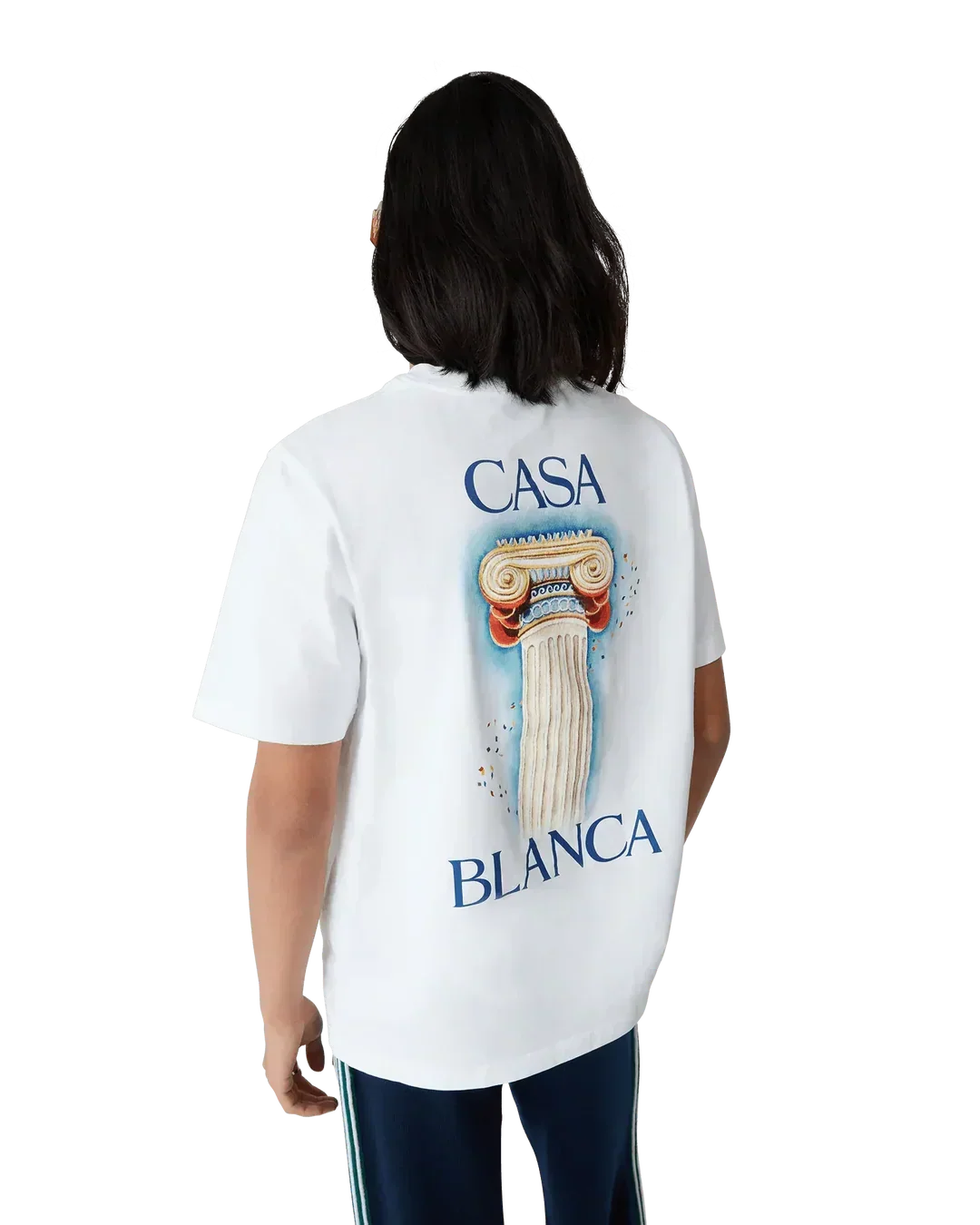 T-Shirt Casablanca La Colonne Blanc