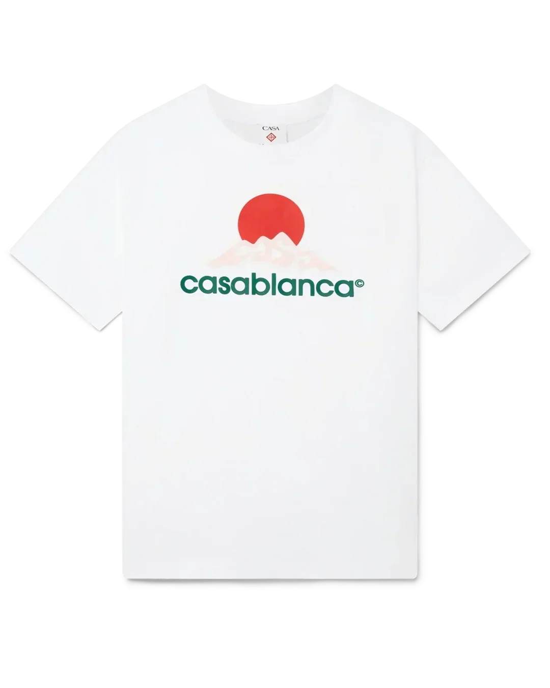 T-Shirt Casablanca Montage Blanc