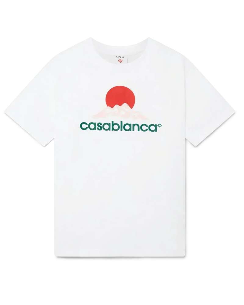 T-Shirt Casablanca Montage Blanc