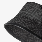 Fendi Chapeau en nylon FF Noir