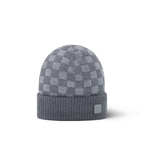 Bonnet et Écharpe Neo Petit Damier Gris