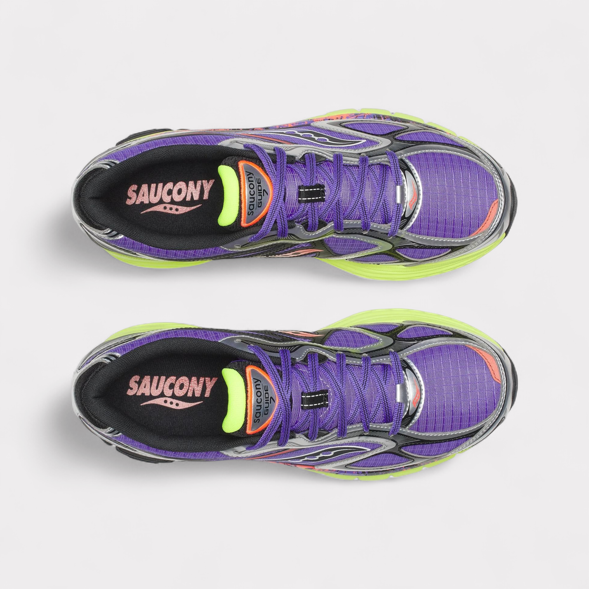 Saucony Progrid Guide 7 Hi Octane - Purple Citron