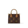 LV - Petit Cabas OnTheGo BB Maron double