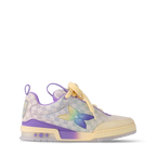 LV Skate Logo Incrusté Violet Et Multicolore