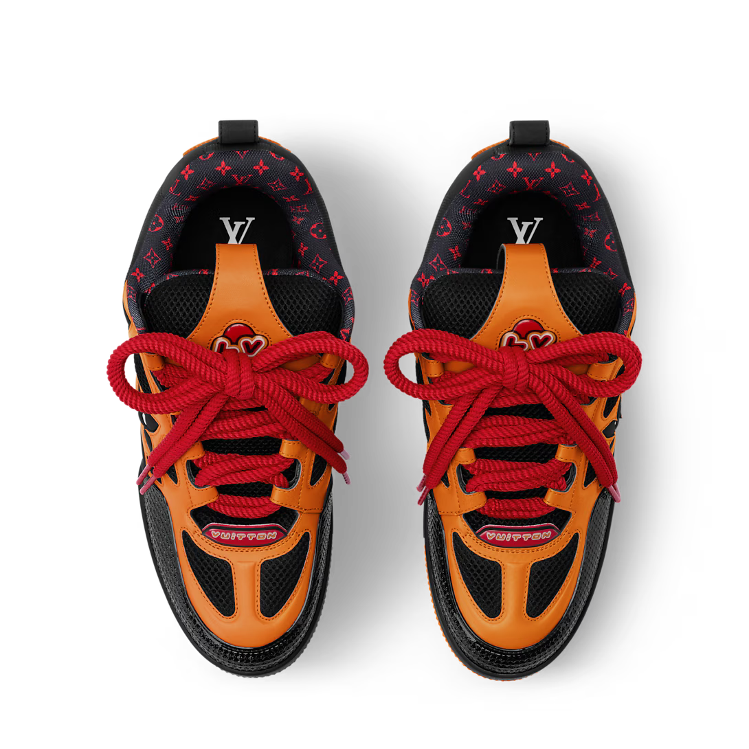 LV Skate Noir Et Orange