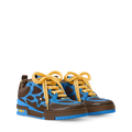 LV Skate Marron Et Bleu