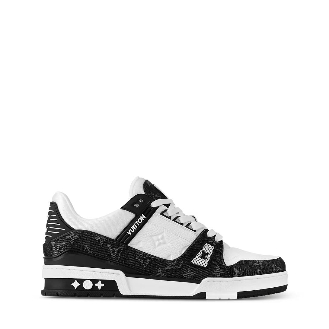 LV Trainer Noir Et Blanc